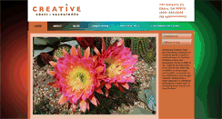 Desktop Screenshot of creativecacti.com
